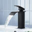 Robinet de salle de bain monocommande à fixation sur le comptoir-101634310