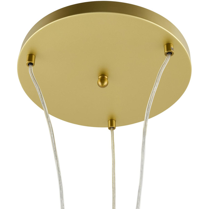 Myoshia 3 - Light Chandelier, White