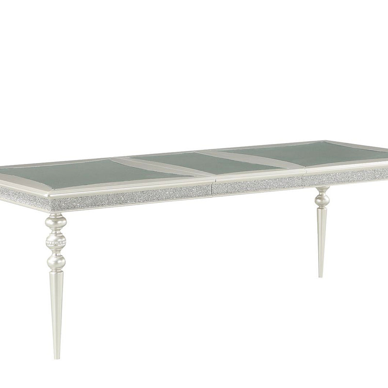 Lesi Dining Table, Platinum