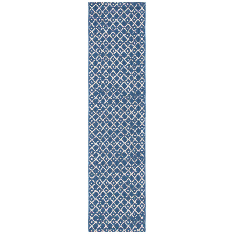 Doss Performance Geometric Indoor/Outdoor Area Rug, Runner 2'2" x 9'