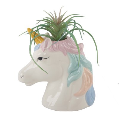 6'' Faux Succulent Plant in Ceramic Vase