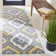 Salome Hand Hooked Performance Geometric Rug