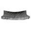 Eden Bath 17'' Polished Black/White/Grey Stone Rectangular Bathroom Sink