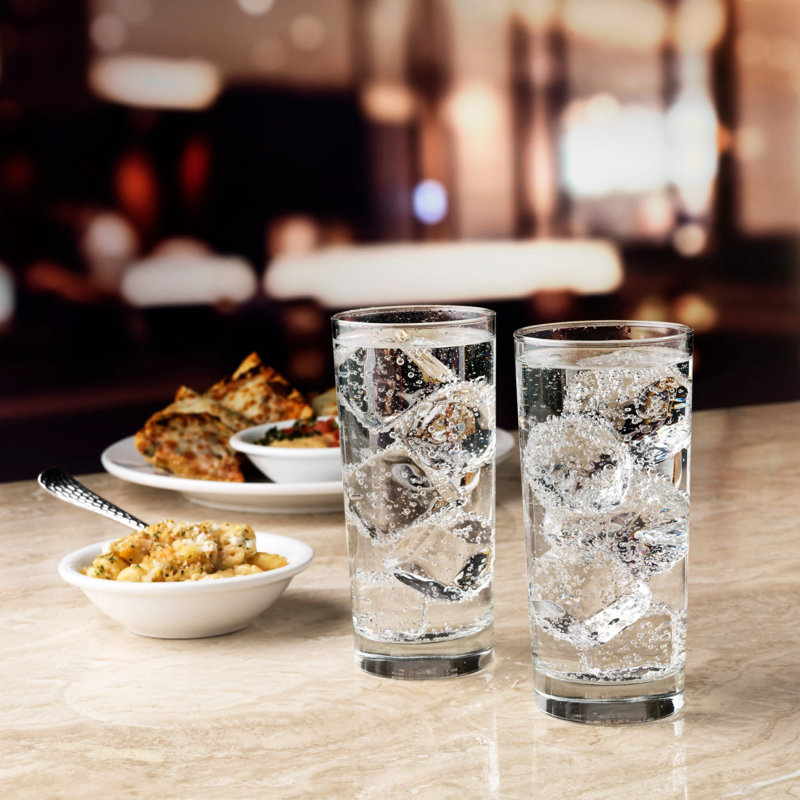 Libbey 15.75 oz Clear Heavy Base Cooler Glasses Set