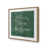 Brushed Gold Single Picture Framed, Solid Wood