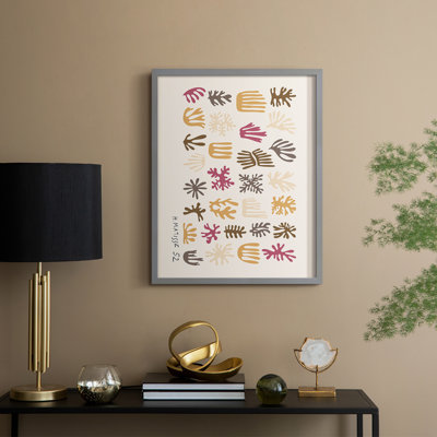 Matisse CCLXVI, reproduction d'art encadrée - bois massif