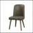 Waylon Gray Oak Finish 5Pcs Dining Room Set