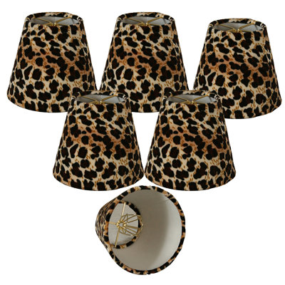 4.5'' H Faux Fur Empire Candelabra Shade