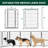 FXW Aster Dog Playpen Designed for Yard, 40inch 8 Panels-122660065