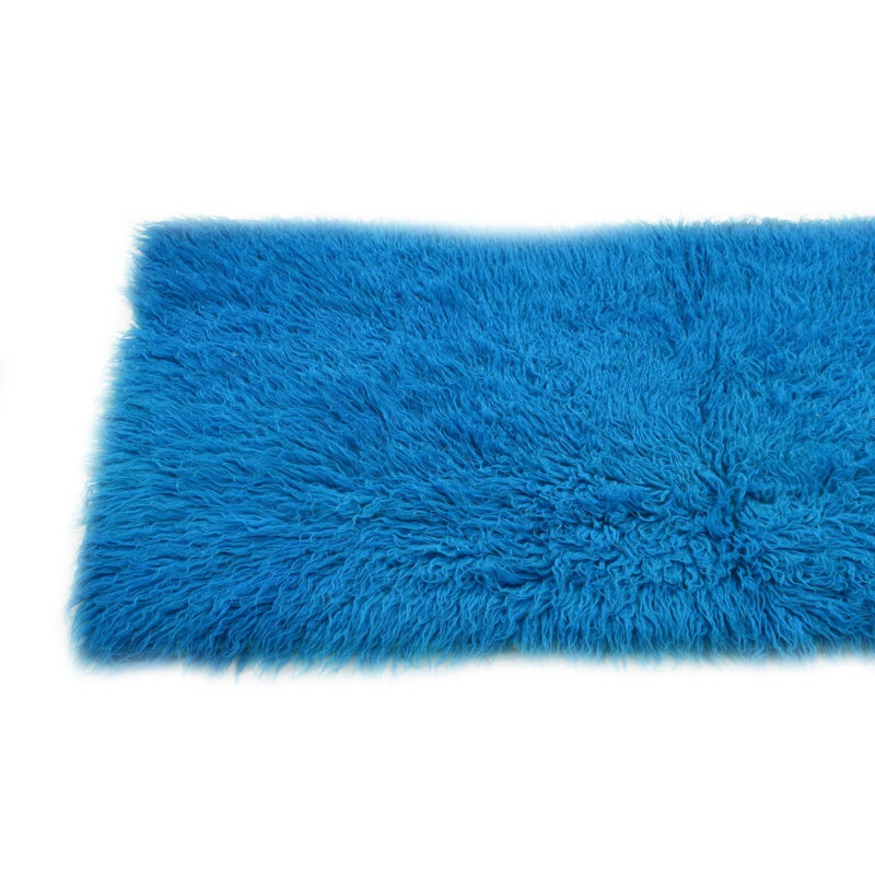Tapis de couloir bleu Ottilie