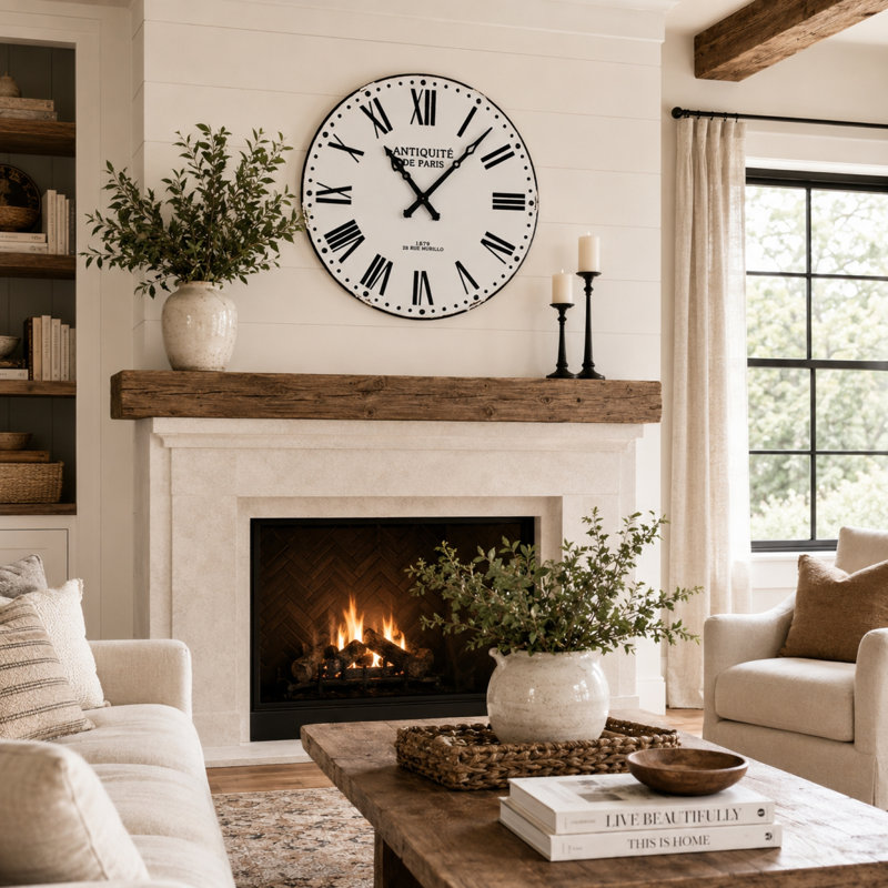 Corvin Metal Wall Clock