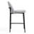 Set of 2 Necie Fabric Counter Stool with Metal Legs-628515068