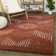 Crista Abstract Polka Dots Shag Area Rug