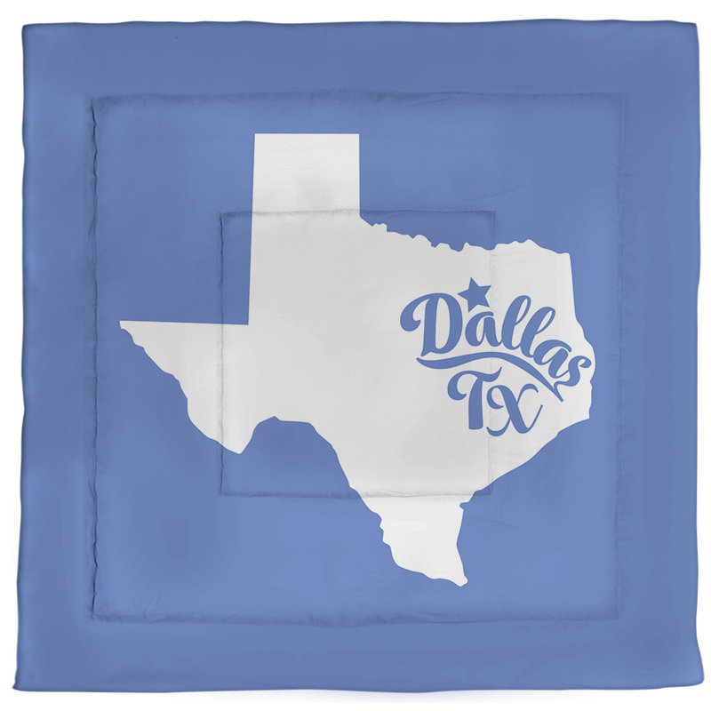 Polyester Comforter, Blue