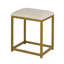 Ensemble de meuble-lavabo large 39,37 po avec tabouret et miroir Ronalie-327565984