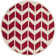 Deedie Hand Tufted Wool Chevron Rug