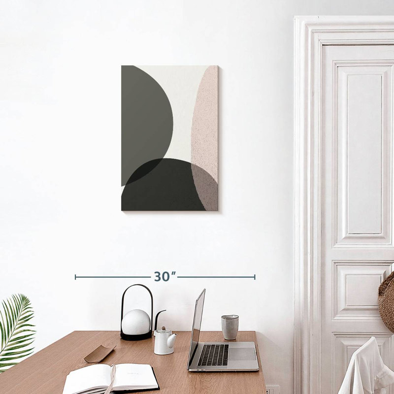 Avery Minimalist Circles IV, 24" H x 16" W