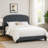 Samanthalee Tufted Upholstered Platform Bed-29890358-29890359
