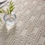 Rectangle Edita Geometric Machine Woven Area Rug in Cream-815378442