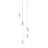 Brynn 5 - Light Chrome Cluster Pendant