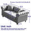 Upholstered 63.5 " Fabric Sectional