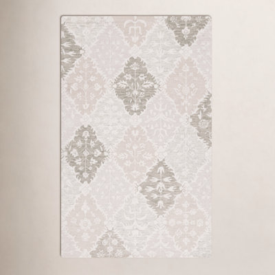 Garvin Hand-Tufted Wool Floral Rug