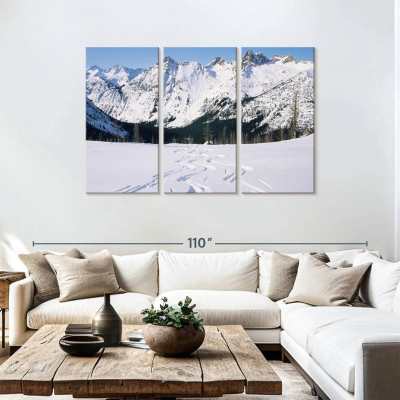 Alvord North Cascades Snowy Mountain, H 48 po x l 74 po