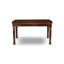 Ensemble de salle à manger 5 pièces comprenant une table de salle à manger rectangulaire avec feuille papillon et 4 chaises de salle à manger Parson en tissu de peau de daim, 42 x 78 pouces, acajou-50189747-50189756-116696978
