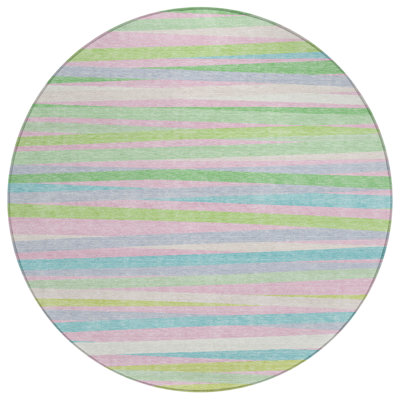 Liora Green Washable Indoor-Outdoor Rug - 