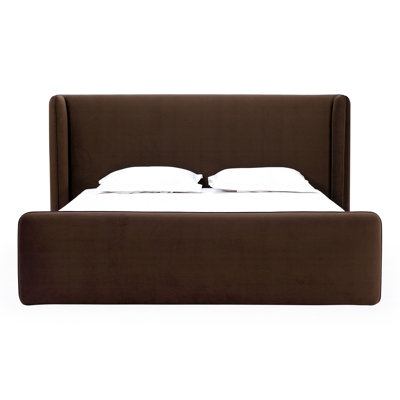 Lit plateforme tapissier Aelin