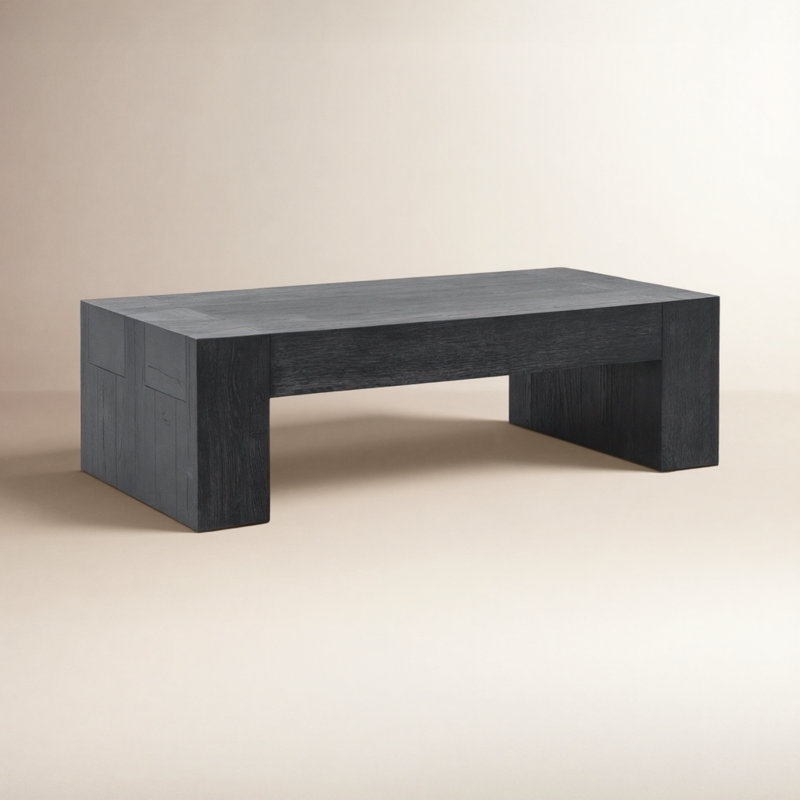 Bristol Coffee Table,  60" in width              , Meadow Black