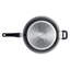 Fissler Ceratal Comfort Ceramic 12.6 Inch Non-stick Wok, Orbit Black, Made Without Pfas