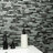 Kinzari Interlocking 12 in. x 12 in. Glossy Glass Mosaic Wall Tile-48095347