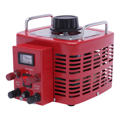 110V Transformer Variable AC Voltage Regulator Metered 3000W 30Amp Auto