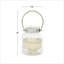 Lanterne porte-bougie en verre transparent