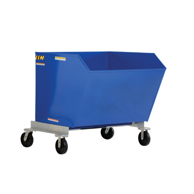 Steel Open Kitchen Trash Can - 239.65 Gallons