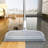 JOYBOS Floor Squeegee Broom, Long Handle Water Sweeper for Bathroom, Tile, Glass, Pet Hair Removal, White