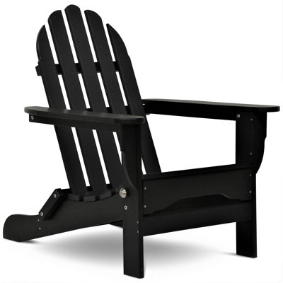 Leighton Plastic Folding Adirondack Chair