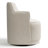 Upholstered Fabric Fully Assembled Swivel Accent Armchair-1294392970