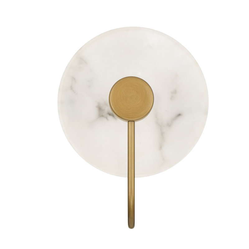 Applique murale 1 lumière Hunter Amara Crest, Luxe Gold