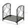 Blacfore 39.5cm W Metal Log Rack