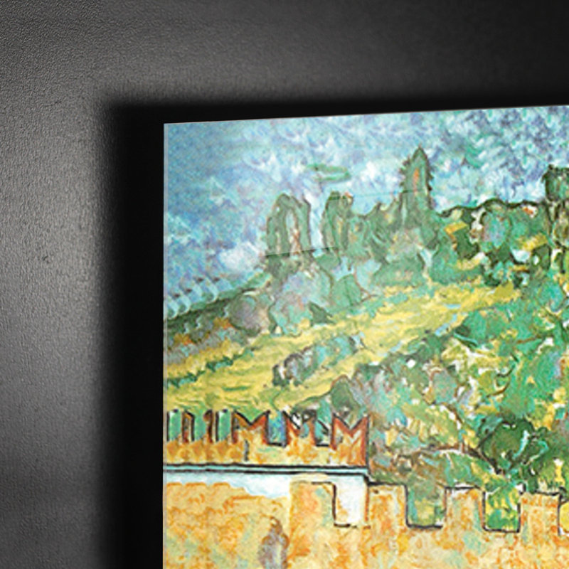 Malcesine Sul Garda by Gustav Klimt - No Frame Painting on Plastic / Acrylic, 65cm H x 65cm W