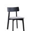 Ensemble de salle à manger compact 3 pièces avec table en bois et deux chaises rembourrées, parfait pour les petits espaces et les cuisines modernes