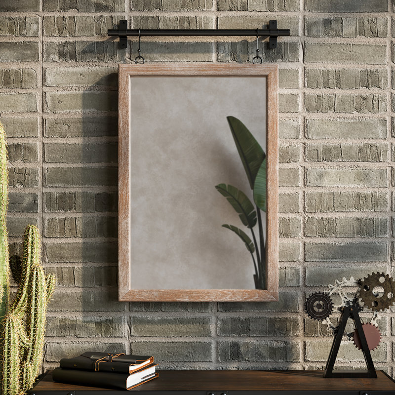 Beneta Wood Wall Mirror