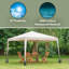 VonHaus Pop Up Gazebo 3 x 3m-1621488095