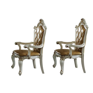 Design Toscano Toulon French Rococo Walnut Mahogany Arm Chair AF1560 - The  Home Depot