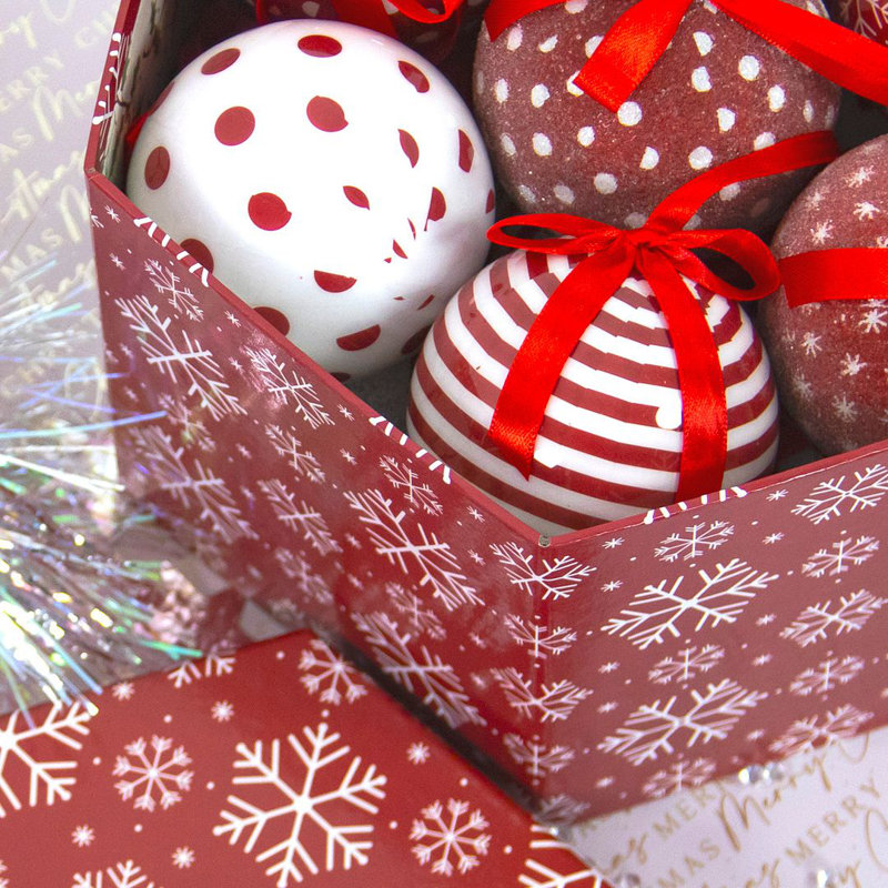 7.5cm Solid Colour Shatterproof Bauble
