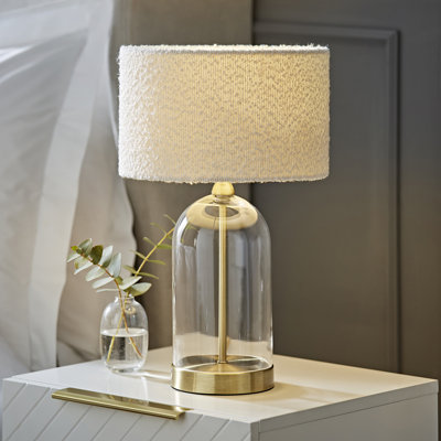 Glass Desk Lamp