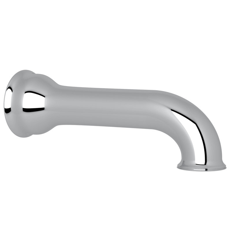 Arcana Wall Mount Tub Spout, Polished Chrome