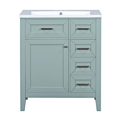 Meuble-lavabo 30 po avec lavabo et tiroirs